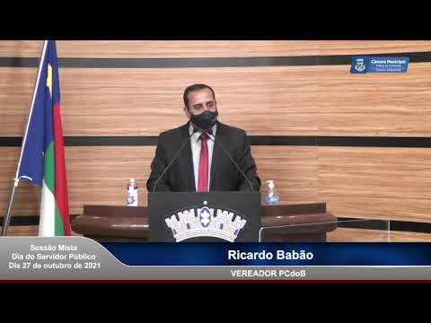 Pronunciamento do vereador Ricardo Babão (PCdoB) 27_Out_21