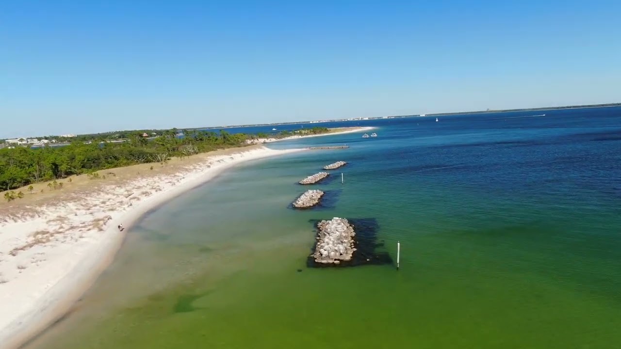 The Beautiful Panama City Beach Scenes From Above - YouTube
