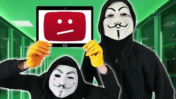 GIANT YouTuber HACK in 24 HOURS - Chad Wild Clay, Vy Qwaint, Daniel & Regina PZ4 Hacker Challenge