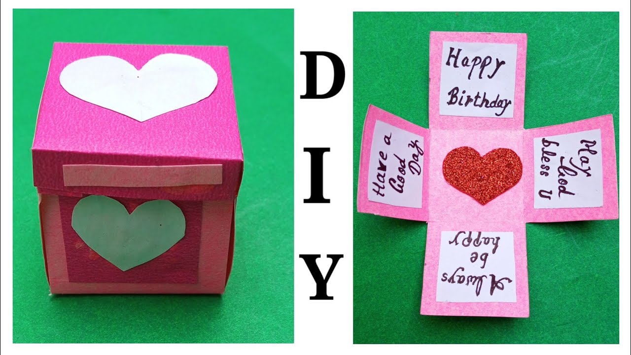Diy Gift Box Gift Ideas Paper Craft explosiin Box gift shorts diy-gift-box-gift-ideas-paper-craft-explosiin-box-gift-shorts