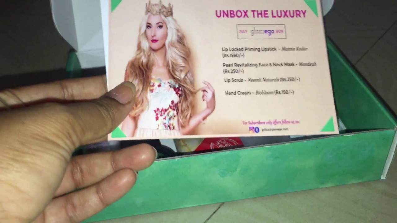 GLAMEGO BOX JULY 2017