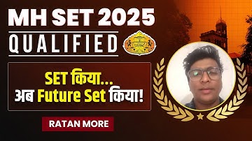 MH SET Life Science Topper Interview 2025 | Ratan Secrets to Cracking Exam | IFAS