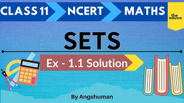 Sets | Class 11 | Exercise 1.1 | Solution | Assamese and English medium