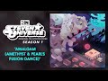 Steven universe s1 official soundtrack  amalgam amethyst  pearls fusion dance
