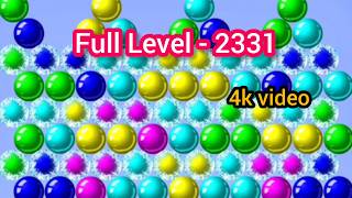 Bubble Shooter Game Level 2331 | Original bubble shooter game | Games with no commentary | 4k game  screenshot 1