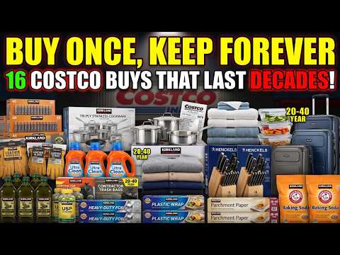 16 Cheap Costco Buys That Last DECADES (Most Shoppers Walk Right Past)