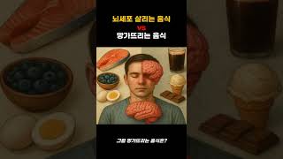 먹는 걸로 뇌세포 살릴 수 있습니다 (진짜예요)