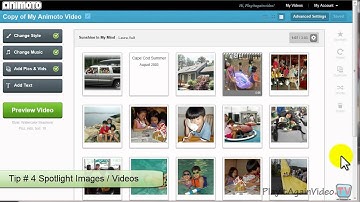 Customize Animoto Video, Part 2