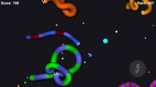 Slither Worms io Crazy Funny Gameplay & Trolling on Android screenshot 5