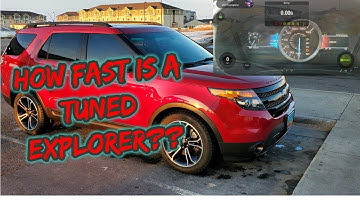 Gearhead Tuned Twin Turbo Ford Explorer + Dragy Run!