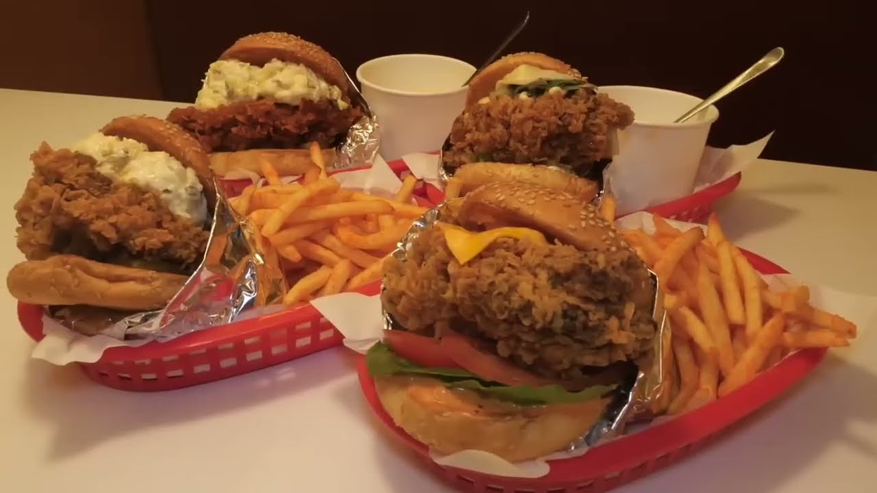 Chicken burger street