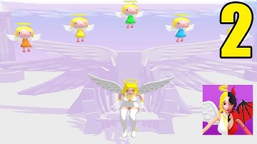 Run To Heaven - All Levels 11-20 😈☁👼☁😈 Gameplay Walkthrough(Android, iOS) Max Level