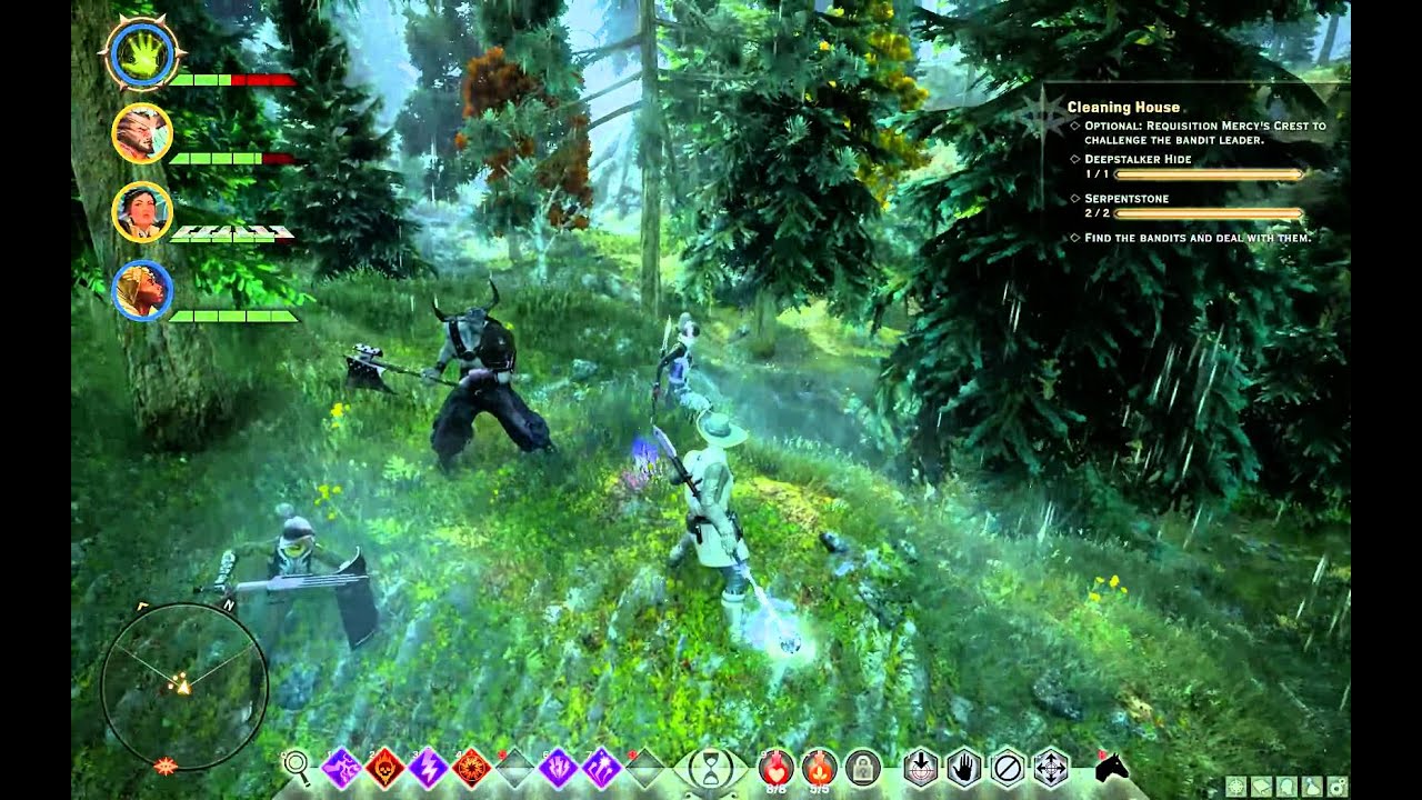 Dragon Age Inquisition Chain Lightning animation YouTube