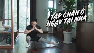 Hướng dẫn TẬP CHÂN NGAY TẠI NHÀ cho cả Nam và Nữ | Leg Workout At Home | SHINPHAMM