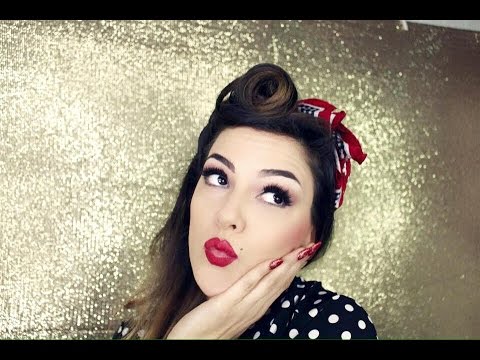 Trasformarsi In Pinup Anni 50 Dalla A Alla Z Trucco Capelli E Outfit Youtube