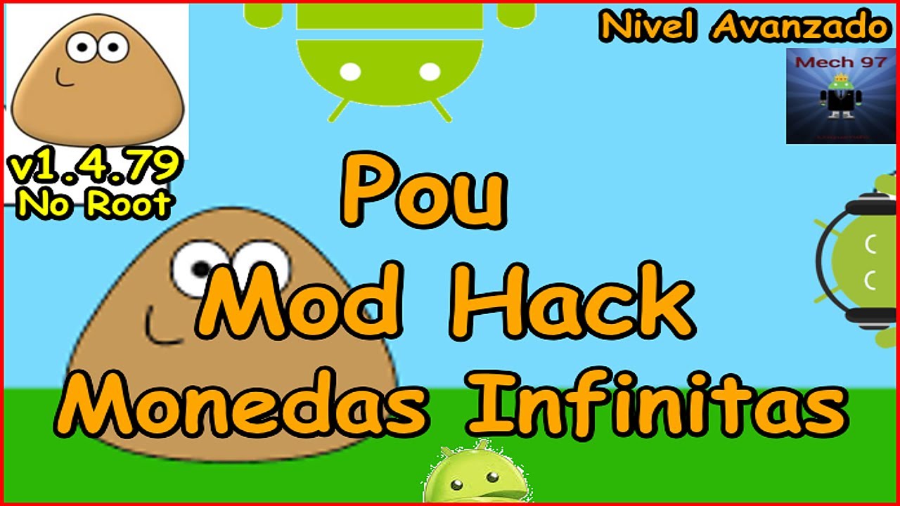 Descarga Pou V1 4 79 Apk Mod Hack Todo Infinito Para Android Ultima Version No Root Youtube