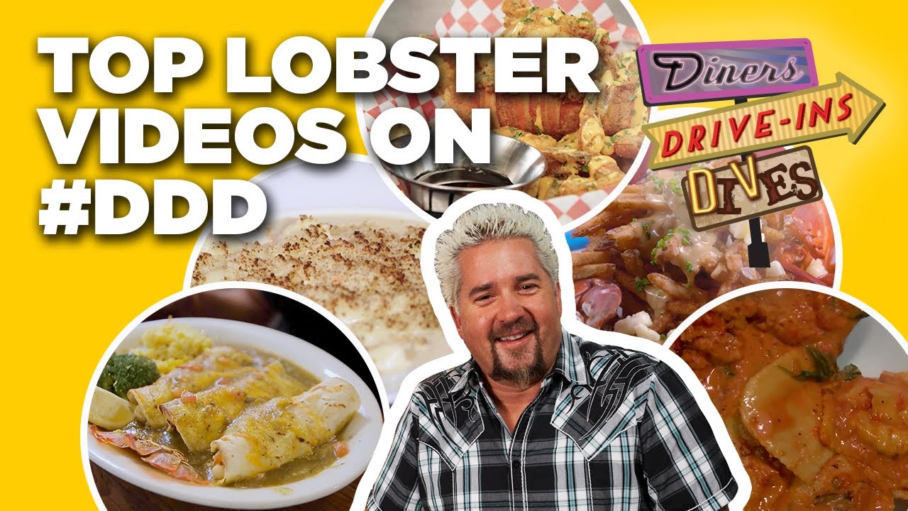 Top 5 Craziest DDD Lobster Videos with Guy Fieri Diners, DriveIns