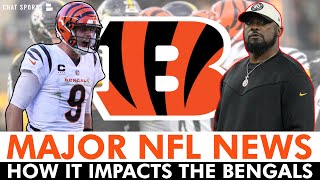 Download Lagu MAJOR NFL News That Impacts The Cincinnati Bengals Ft. Mike Tomlin OUT As Steelers Head Coach MP3