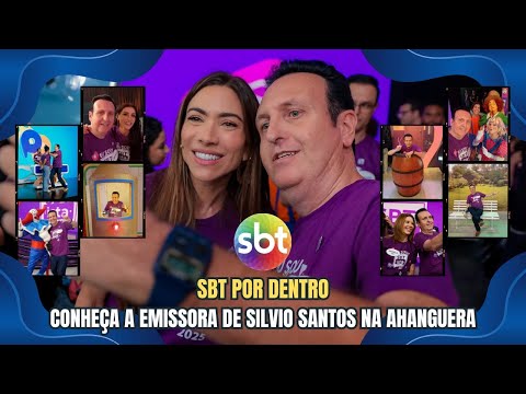 SBT INSIDE! I showed you the backstage of Silvio Santos' TV station!