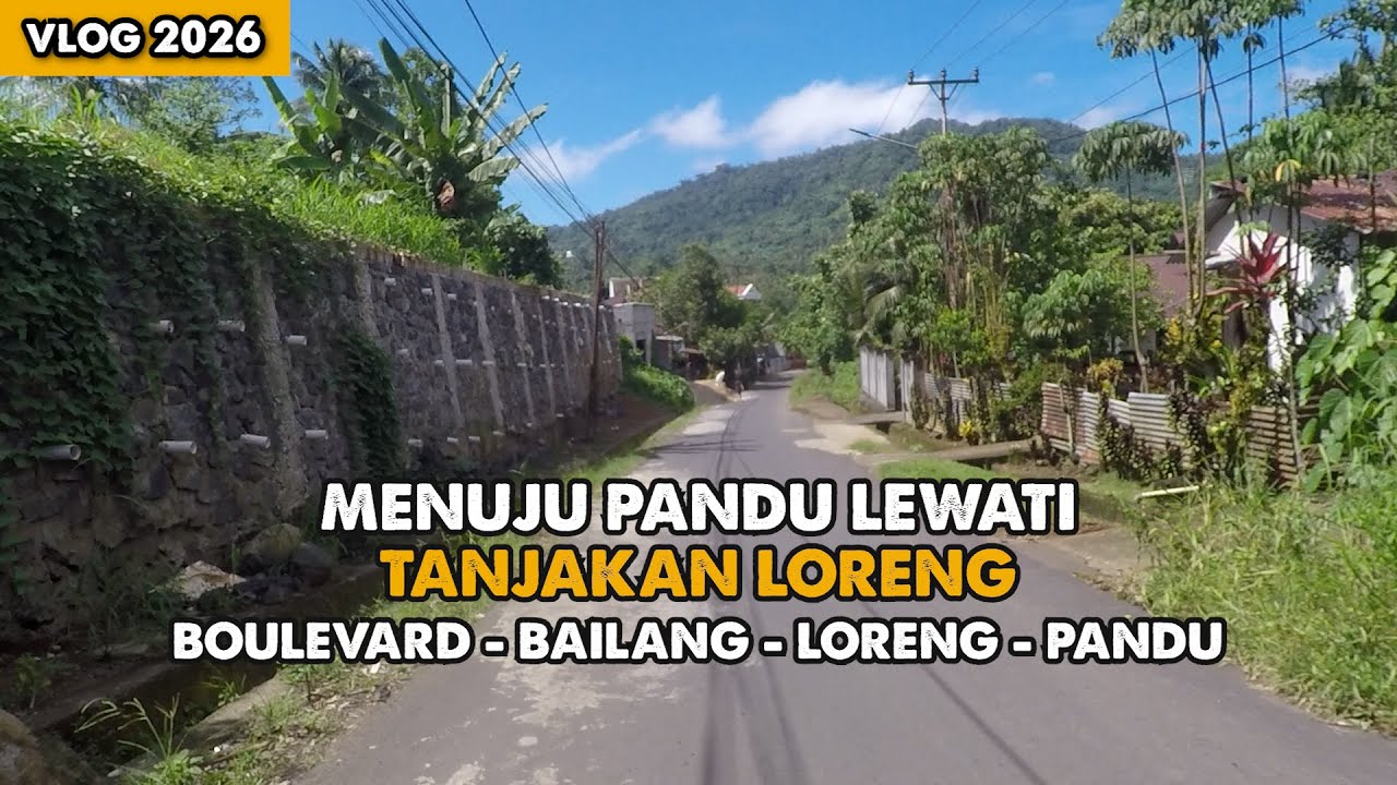 JALAN MENUJU PANDU LEWATI TANJAKAN LORENG | MANADO 2026