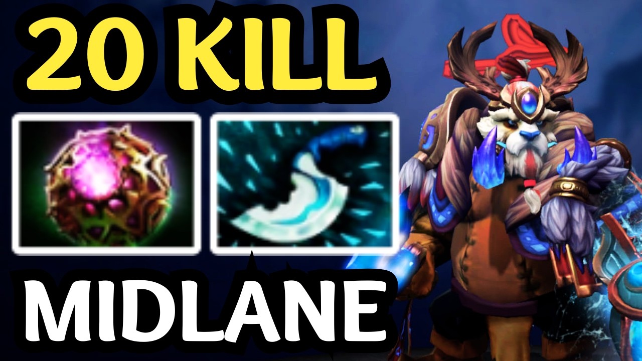 🔥 20 KILLS ?! TUSK MID | DOTA 2 🔥