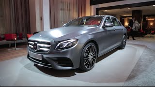 2017 Mercedes-Benz E-Class - 2016 Detroit Auto Show