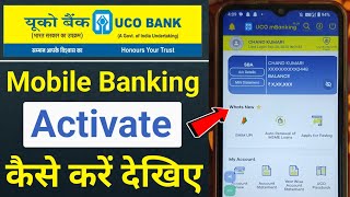 UCO Mobile Banking App Registration Kaise Kare | UCO Bank M Banking Activate Kaise Kare | UCO Mbank screenshot 5