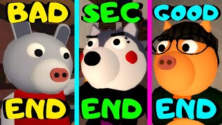 Piggy - Book 2 Chapter 6 - All 3 Endings + Secret Ending