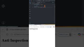 Stop Inspect Element? 🛡️ Truth + Tricks Every Developer Must Know #shorts