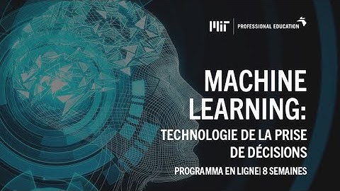 Machine Learning (Aperçu du Programme)