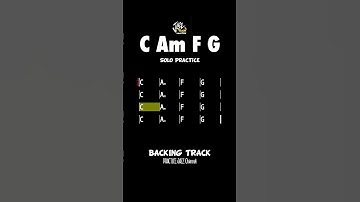 The Essential C Am F G Practice Loop for Your Solos | Backing Track