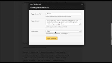 VibeCom : ShortCode: Accordion, Toggle & Tabs Training Video
