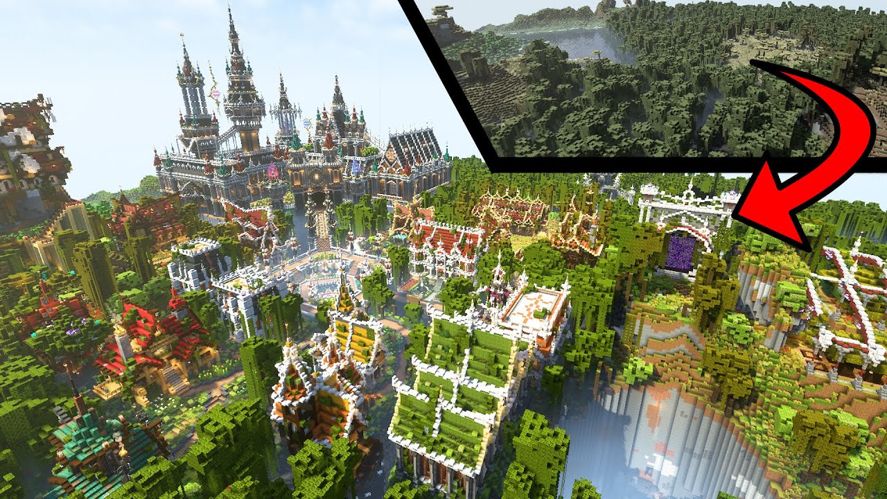 【マイクラ】建築ガチ勢がサバイバルでマングローブに街を作ったらこうなりました | らなクラⅢ part36(完)【マインクラフト 実況】