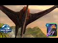 Level 30 et2 quetzaljara aerial dominance on the beach  jurassic world alive