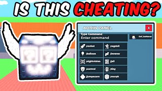 The ADMIN PANEL is actually CHEATING! STEAL A BRAINROT...