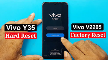 Vivo Y35 Hard Reset / Factory Reset | Unlock Pattern & Password 2025