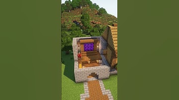 Minecraft Starter House Tutorial🏠 #minecraft