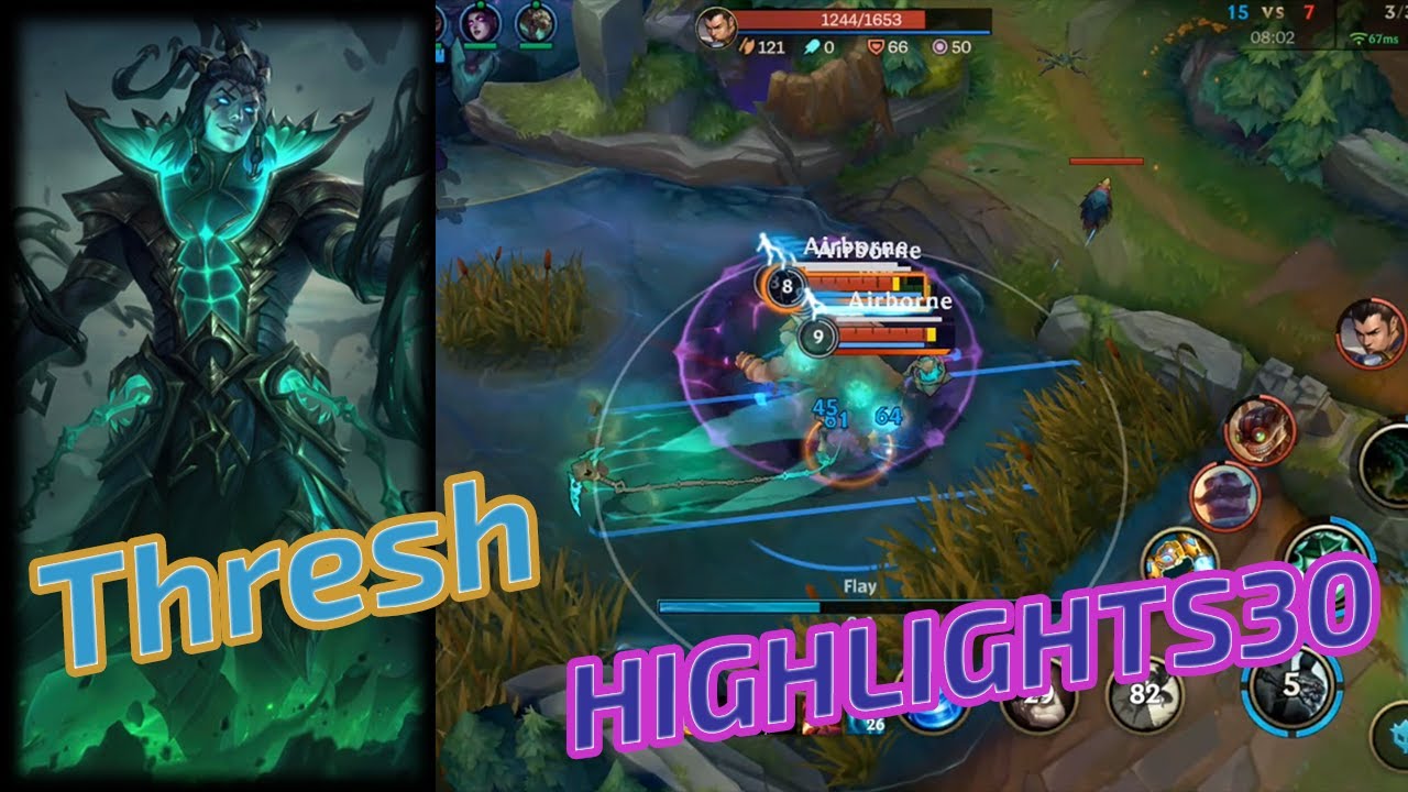 Thresh Highlights | Wild Rift EP30 Cambodia [Khmer] - YouTube