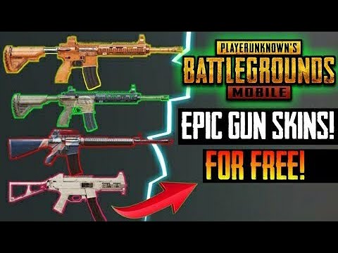 PUBG MOBILE KR | FREE Anlimited gun skins 💥 - YouTube