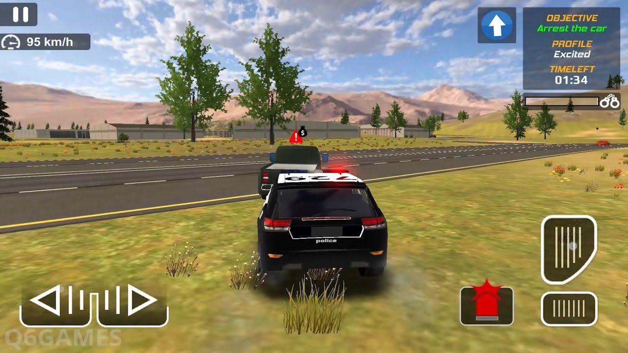 Police Car Chase - Cop Simulator Car Driving 3D - Android GamePlay 
