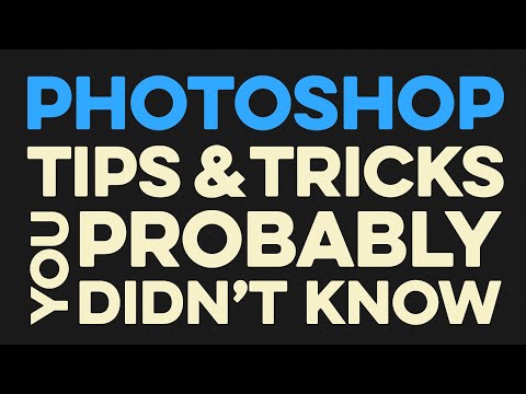 25 Photoshop Tips, Tricks & Shortcuts That Will Make You Work FASTER!