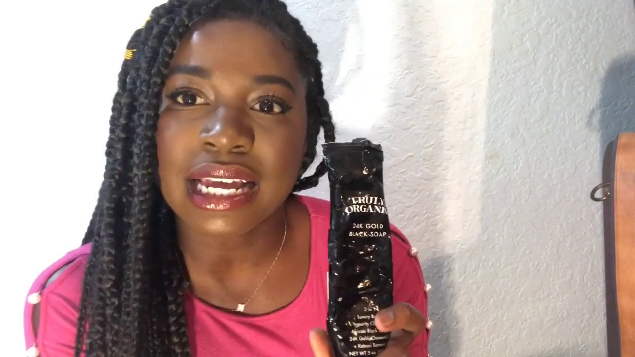 24k black soap