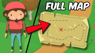 How to Get ALL the Map Pieces in Sneaky Sasquatch!