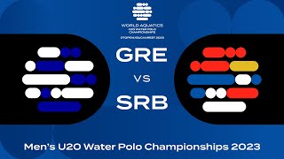 Greece vs Serbia | Semi-Finals | World Aquatics Men’s U20 Water Polo Championships 2023