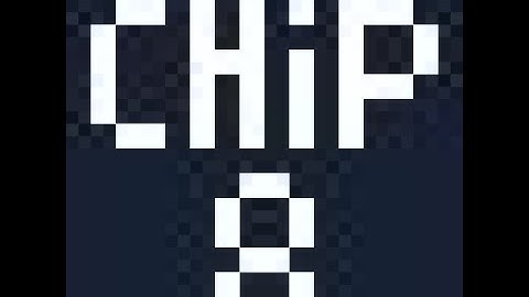 Sooooooo I made an emulator for the Chip-8