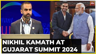 Co-Founder Of Zerodha Nikhil Kamath's Speech At Vibrant Gujarat Global Summit 2023 | India Today