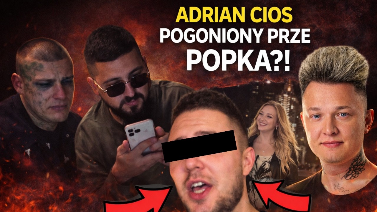 ADRIAN CIOS POGONIONY PRZEZ POPKA?! (PORZUCEK, HELLBOY, CAMERABOY, NIKITA, NIKODEM, TOMASZ CHIC)