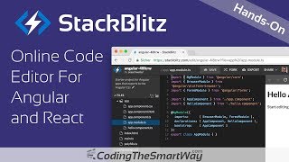 StackBlitz - Online Code Editor For Angular and React - Introduction