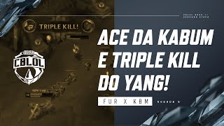 CBLoL 2020: 2ª Etapa - FUR x KBM | Ace da KABUM e Triple kill do Yang
