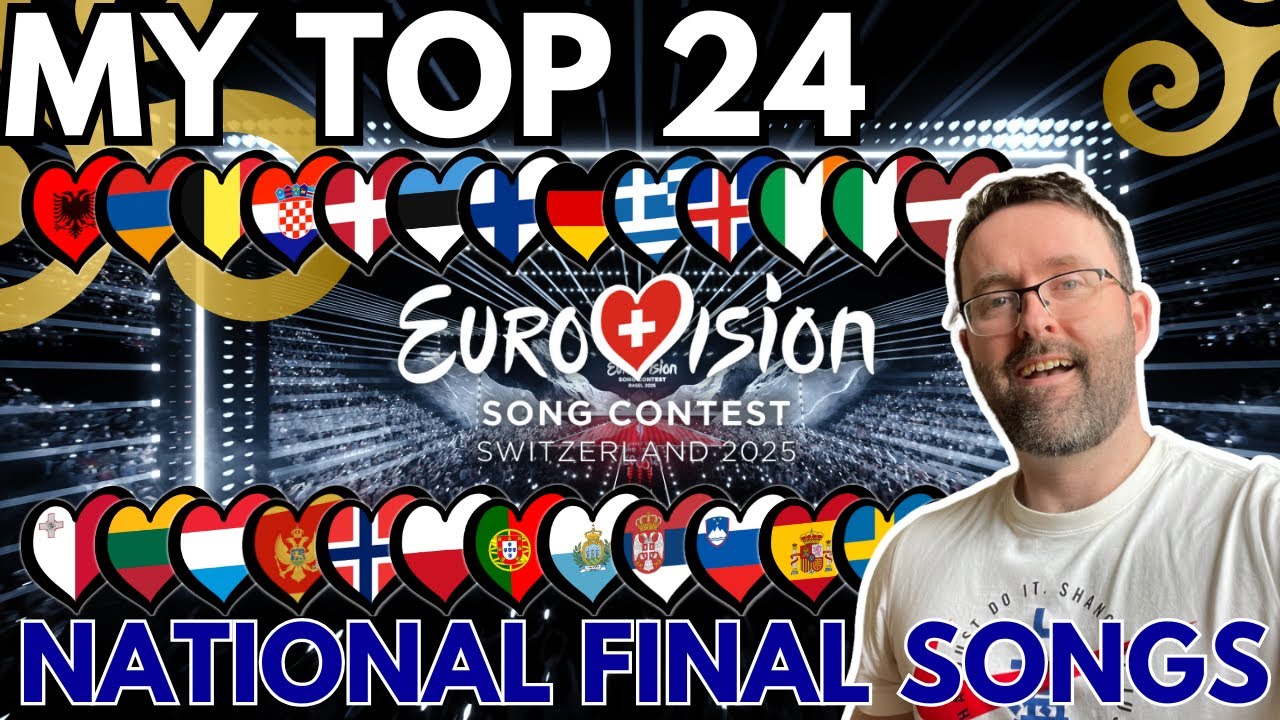 🏆 Мои 24 лучших песни национального финала Евровидения 2025!